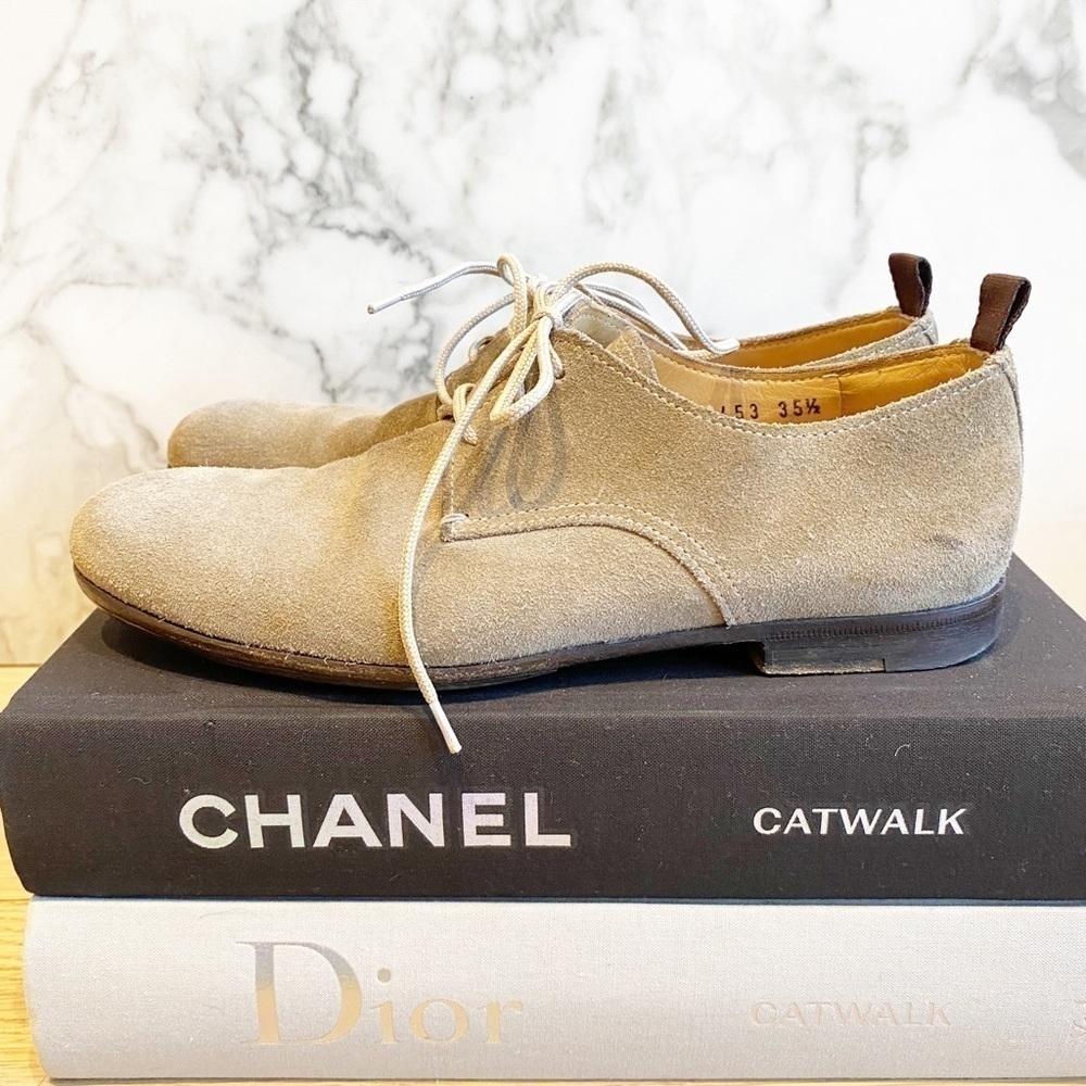 𝅺jil Sander Suede lace ups